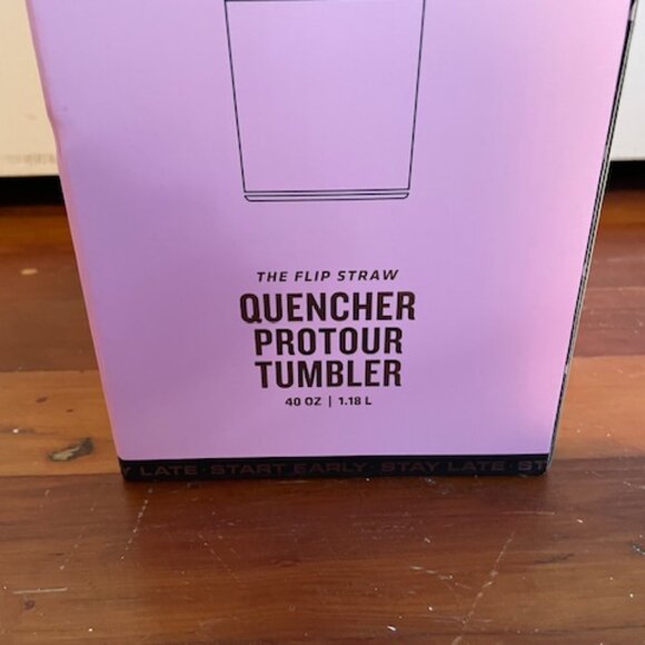 NEW Stanley Limited Edition Messi 40 oz Quencher Protour Tumbler Pink GOAT Black - Picture 6 of 12
